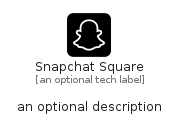 illustration for SnapchatSquare