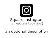 illustration for SquareInstagram