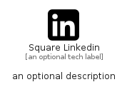 illustration for SquareLinkedin