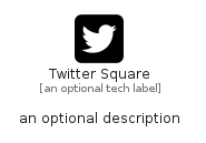 illustration for TwitterSquare