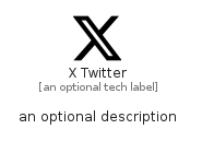 illustration for XTwitter