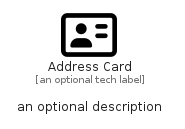 illustration for AddressCard