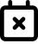 illustration of fontawesome/Regular/CalendarXmark