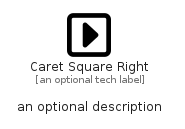 illustration for CaretSquareRight