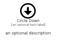 illustration for CircleDown