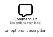 illustration for CommentAlt