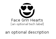 illustration for FaceGrinHearts