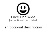 illustration for FaceGrinWide