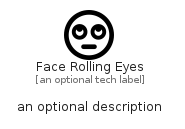 illustration for FaceRollingEyes