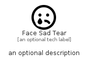 illustration for FaceSadTear
