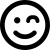illustration of fontawesome/Regular/FaceSmileWink