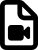 illustration of fontawesome/Regular/FileVideo