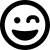 illustration of fontawesome/Regular/GrinWink