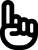 illustration of fontawesome/Regular/HandPointUp