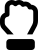 illustration of fontawesome/Regular/HandRock