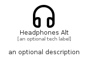 illustration for HeadphonesAlt