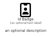 illustration for IdBadge