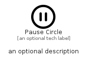 illustration for PauseCircle