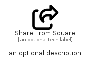 illustration for ShareFromSquare