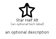 illustration for StarHalfAlt