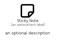 illustration for StickyNote