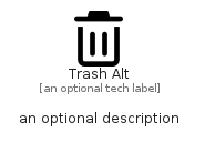 illustration for TrashAlt