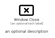 illustration for WindowClose