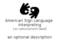 illustration for AmericanSignLanguageInterpreting