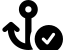 illustration of fontawesome/Solid/AnchorCircleCheck