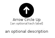 illustration for ArrowCircleUp