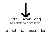 illustration for ArrowDownLong