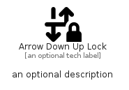 illustration for ArrowDownUpLock