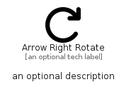 illustration for ArrowRightRotate