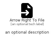illustration for ArrowRightToFile
