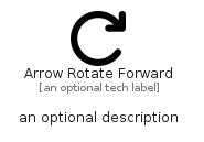 illustration for ArrowRotateForward