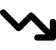 illustration of fontawesome/Solid/ArrowTrendDown