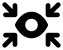 illustration of fontawesome/Solid/ArrowsToEye