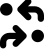 illustration of fontawesome/Solid/ArrowsTurnToDots