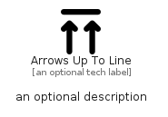 illustration for ArrowsUpToLine