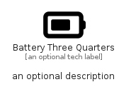 illustration for BatteryThreeQuarters