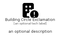 illustration for BuildingCircleExclamation