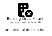 illustration for BuildingCircleXmark