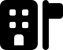 illustration of fontawesome/Solid/BuildingFlag