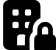 illustration of fontawesome/Solid/BuildingLock