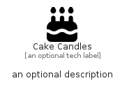 illustration for CakeCandles