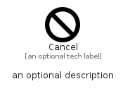 illustration for Cancel