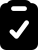 illustration of fontawesome/Solid/ClipboardCheck