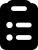 illustration of fontawesome/Solid/ClipboardList
