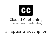 illustration for ClosedCaptioning