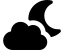illustration of fontawesome/Solid/CloudMoon